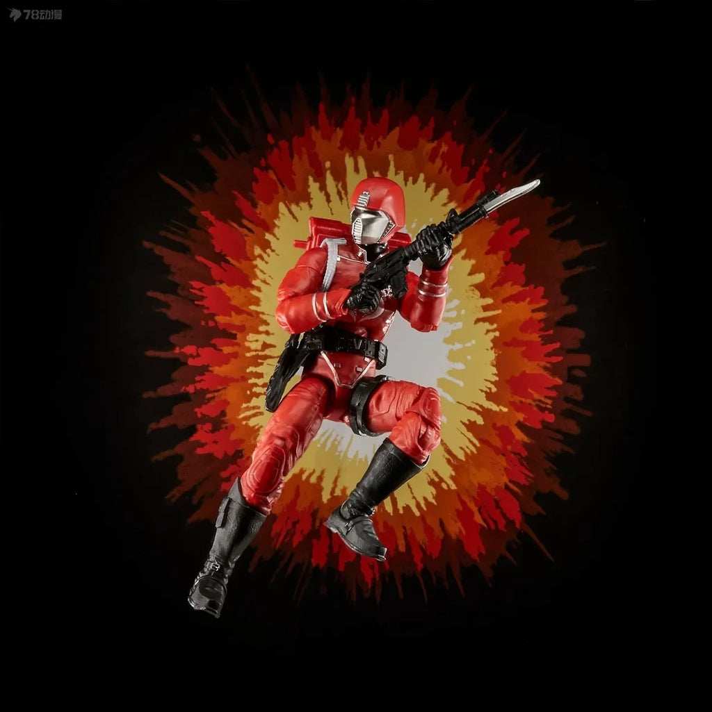 Hasbro G.I. Joe GI JOE Classified Series Retro Crimson Guard Action Figure Model Toy Collection Hobby Gift