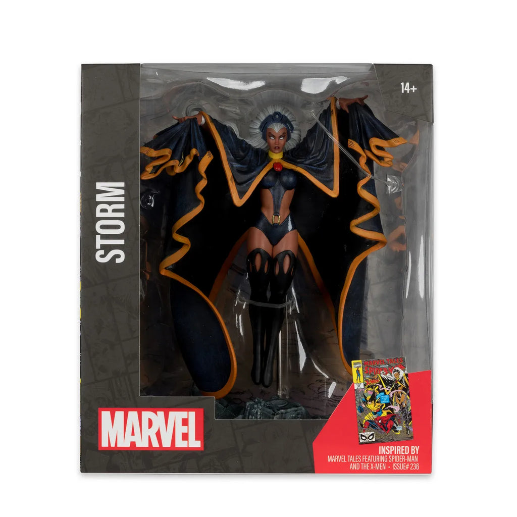 McFarlane Toys Marvel Spider-Man/Cyclops/Daredevil/Storm/Captain America 1:10th Scale Posed Figures w/Scenes Figure Model