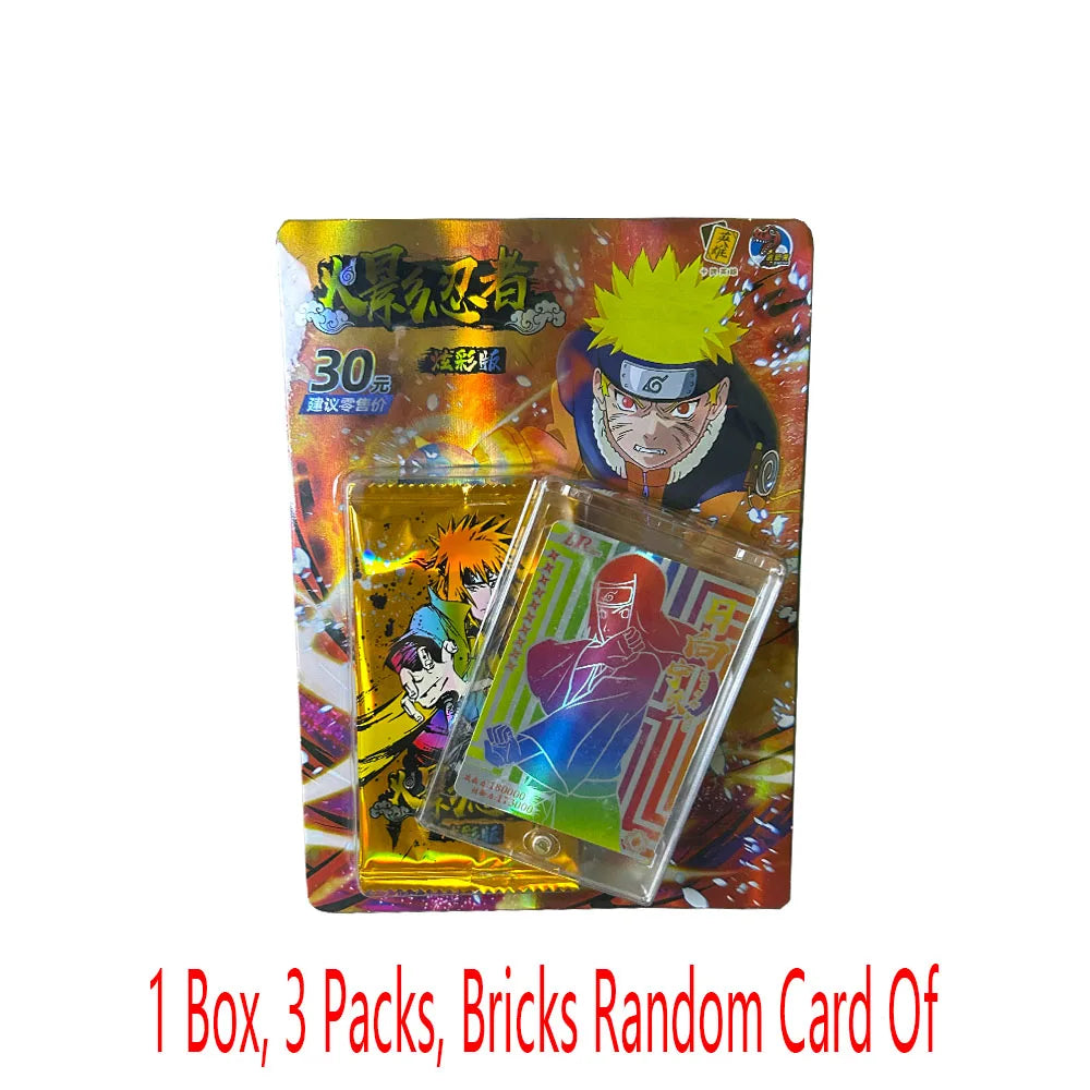 Special offer NARUTO Card HY-0830 Booster Box Uchiha Uzumaki Sasuke Tcg Carte Haruno Sakura Hatake Kakashi Game Children Gift