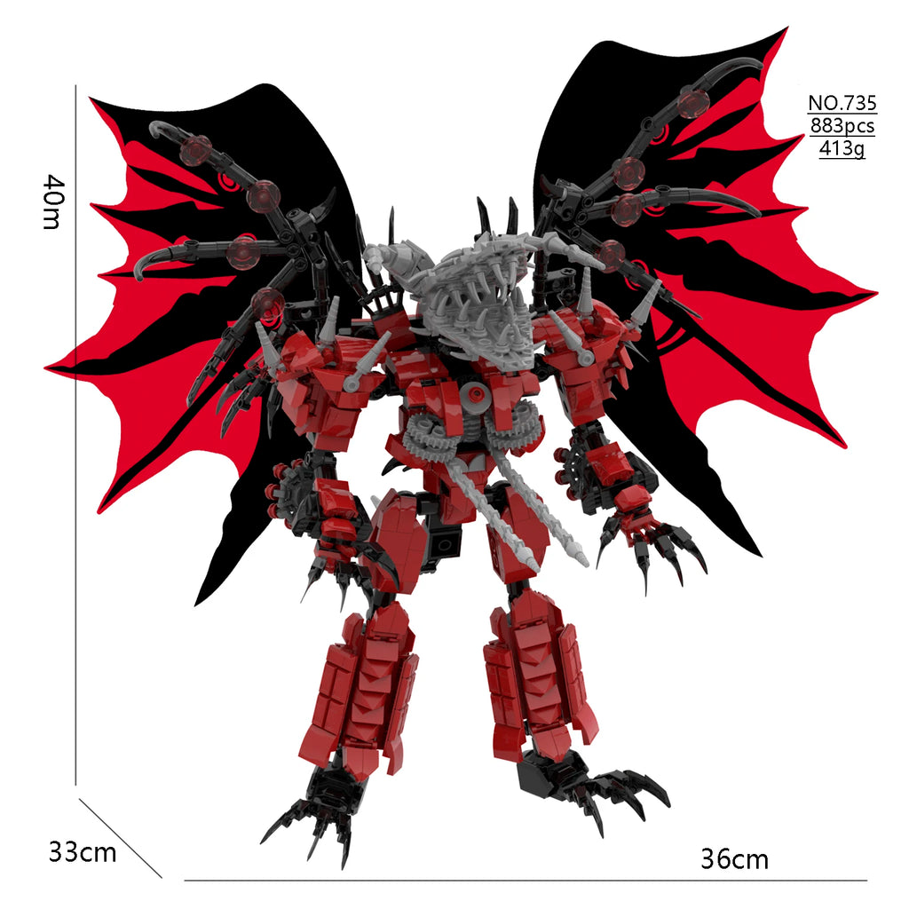 Skibidi Toilet Building Blocks Dragon Titan Drill Man Toys for Kids Christmas Gift Tvman Cameraman Pencilwoman