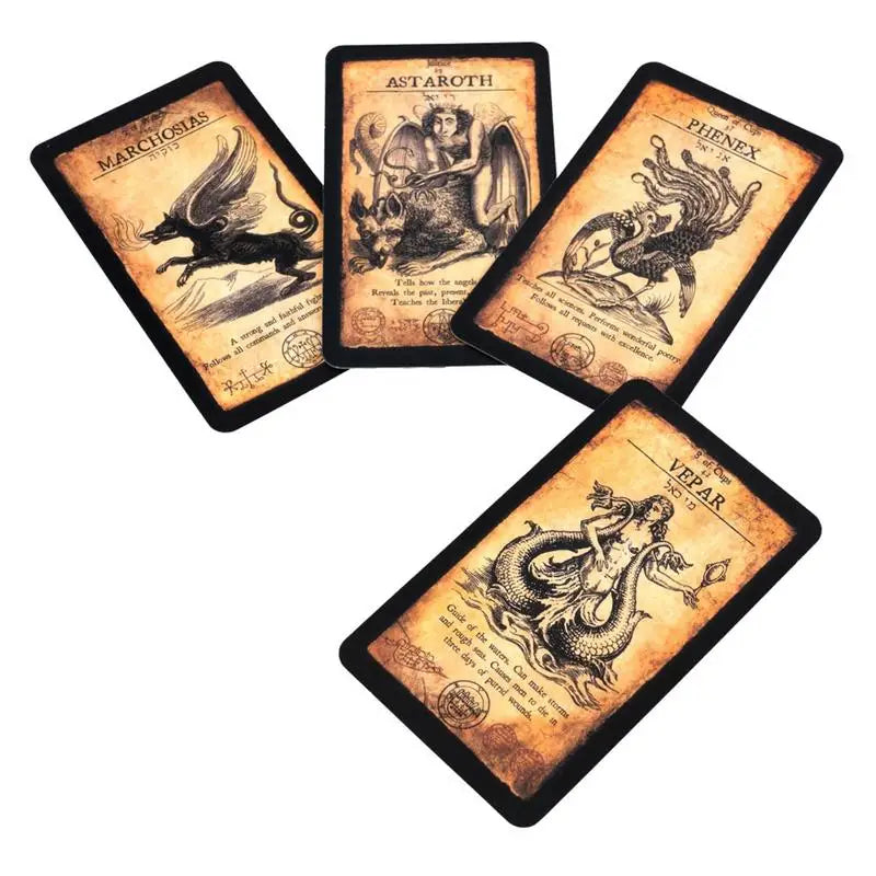 Tarot Cards English Version Prediction Oracle Decks for Fortune Telling Tarot Conversation Board Games for Family Beginners