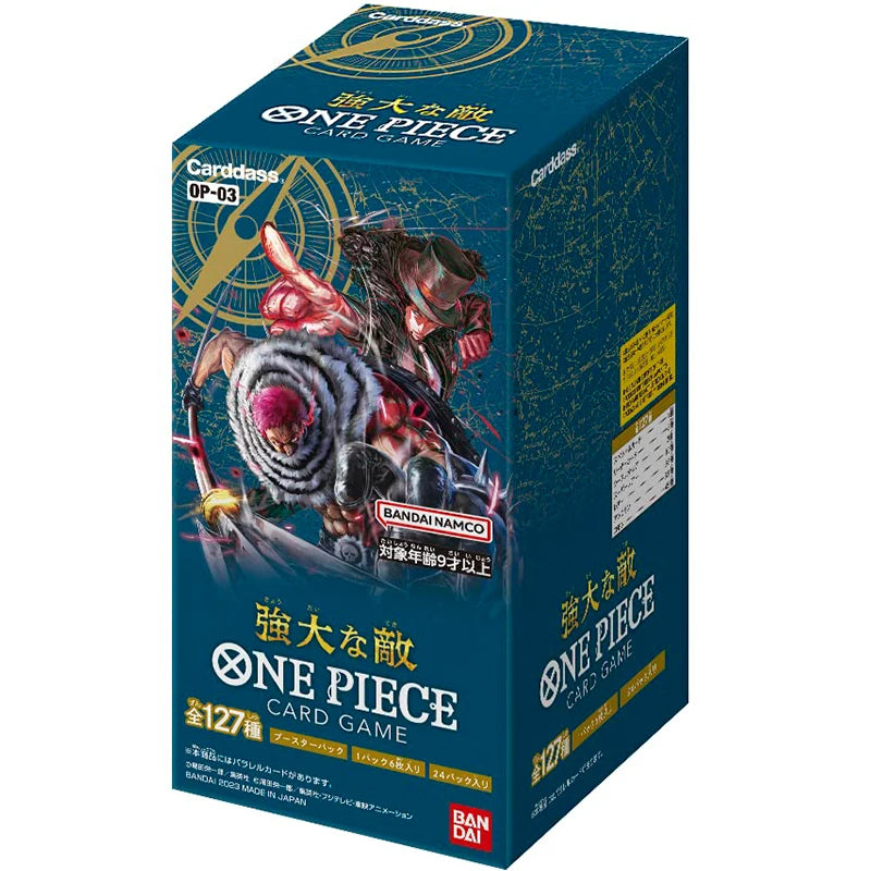 New ONE PIECE Card Game, OP01~OP10 TCG Game Booster Pack Collectible Card, by Bandai Original Genuine Japanese Edition, Ship Now