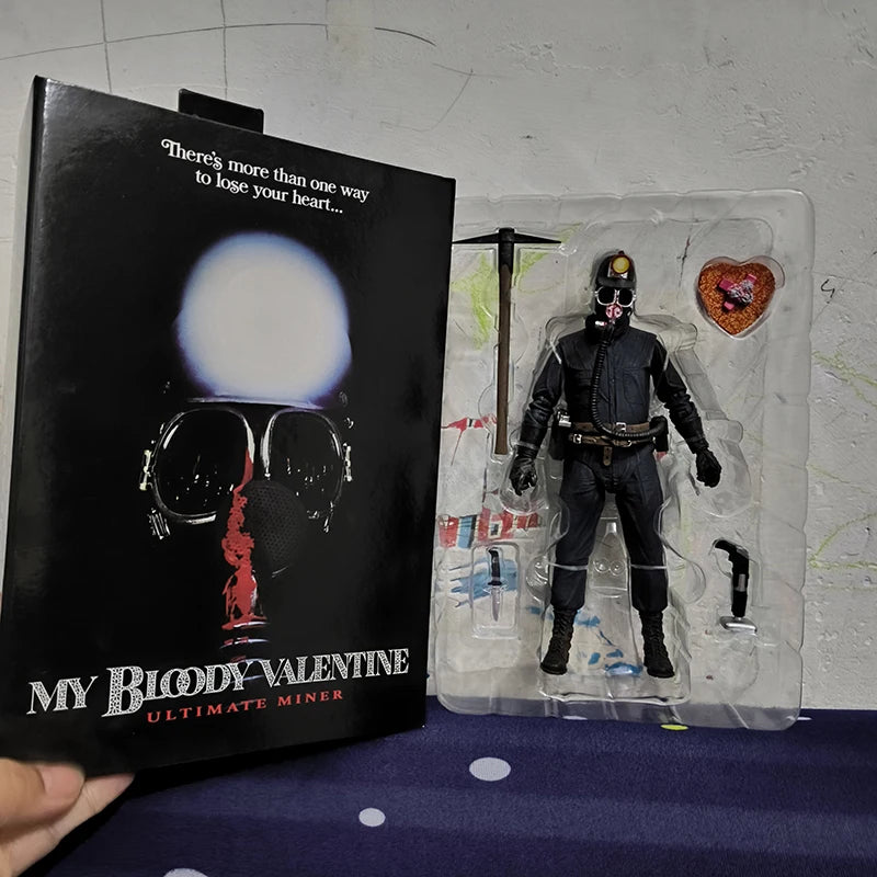 NECA Coal Miners My Bloody Valentine Action Figure Model Toys Joint Movable Doll Birthday Gifts For Boyfriend