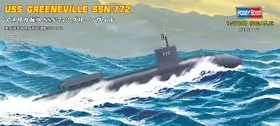 USA Navy USS SSN-21 SEAWOLF Nuclear Attack Submarine 1/700 Scale Plastic Assemble Model Kit HOBBY BOSS