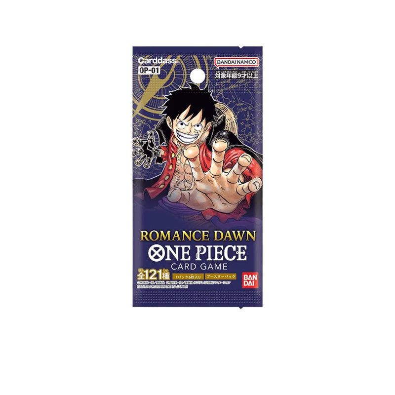 New ONE PIECE Card Game, OP01~OP10 TCG Game Booster Pack Collectible Card, by Bandai Original Genuine Japanese Edition, Ship Now