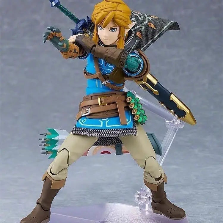 Figma 626 Link Figure The Legend Of Zelda Tears Of The Kingdom Figures Breath Of The Wild Anime Figurine GK Collections Model