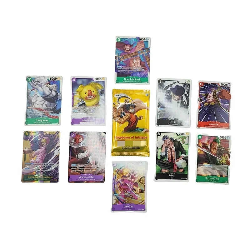 New Release 300 Pcs English Version Pirate King Card Game Characters Cards Including Nami Queen of the Seas Playing Cards