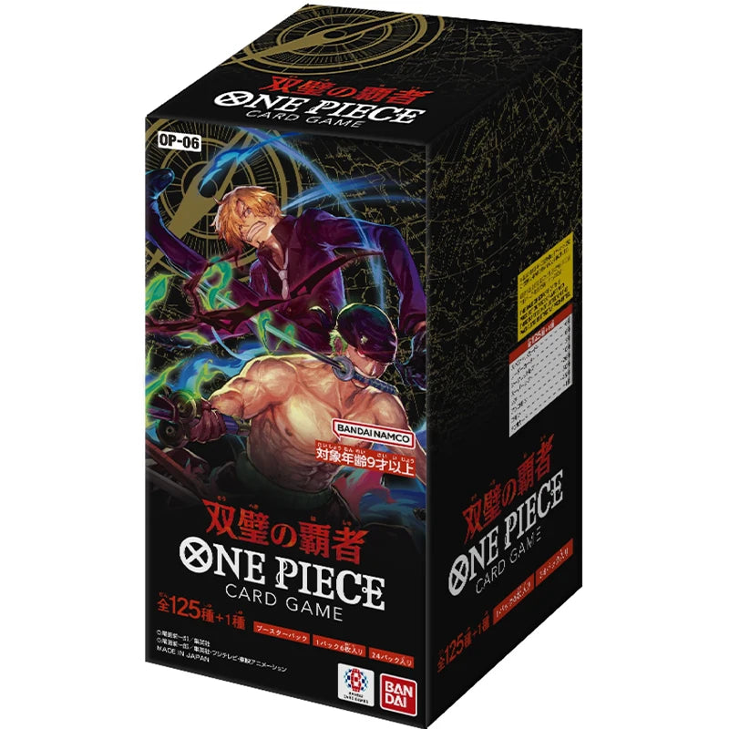 New ONE PIECE Card Game, OP01~OP10 TCG Game Booster Pack Collectible Card, by Bandai Original Genuine Japanese Edition, Ship Now