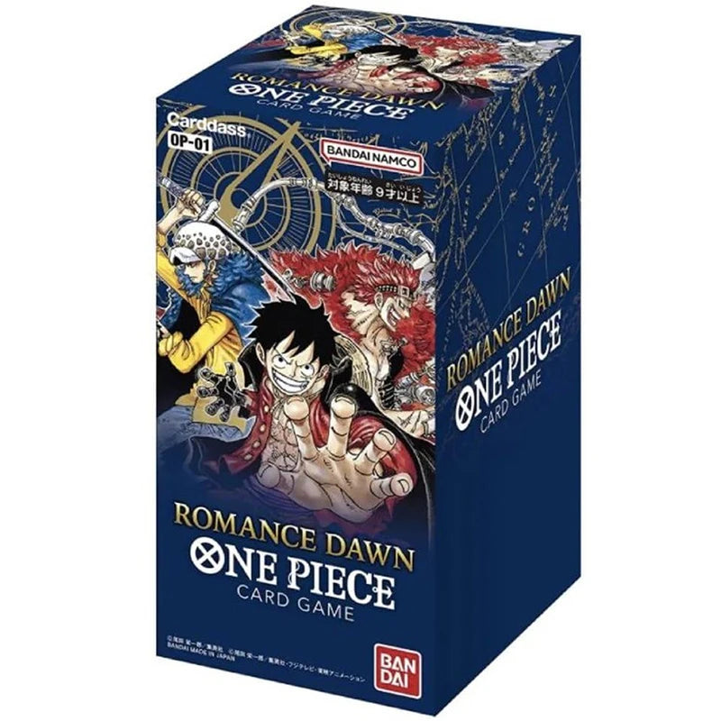New ONE PIECE Card Game, OP01~OP10 TCG Game Booster Pack Collectible Card, by Bandai Original Genuine Japanese Edition, Ship Now