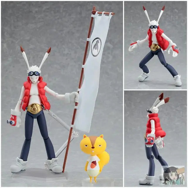 Summer Wars Figma 081 Ikezawa Kazuma 15cm Rabbit King Kazma High Quality Anime Action Model Figure Periphery Oranment In Stock