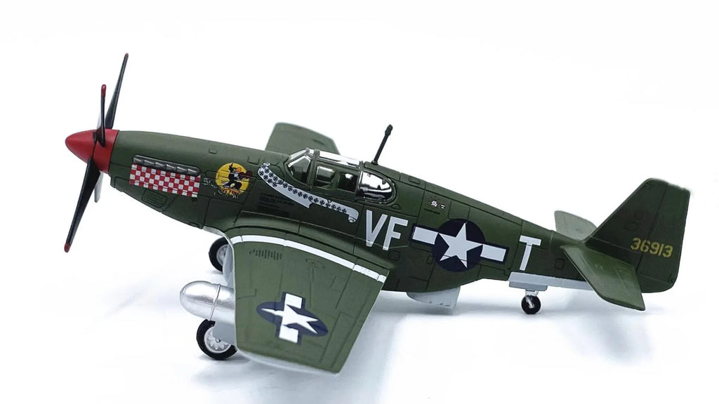 1: 72 WWII US P-51 P51 fighter model  Alloy finished product collection model