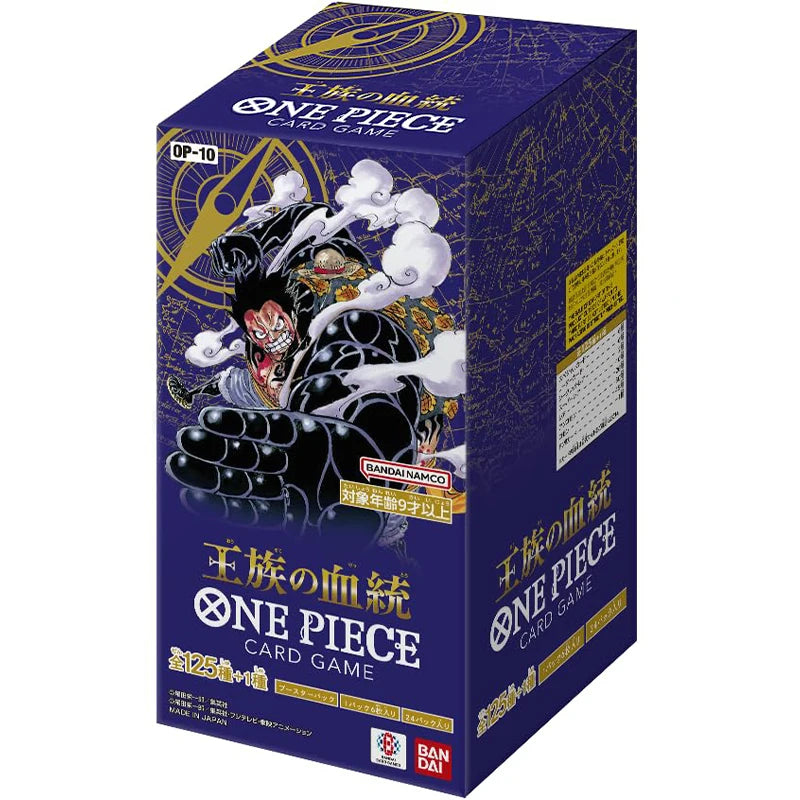 New ONE PIECE Card Game, OP01~OP10 TCG Game Booster Pack Collectible Card, by Bandai Original Genuine Japanese Edition, Ship Now