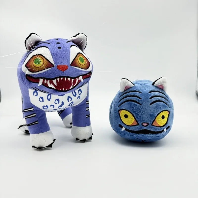 NEW Anime Kpop Demon Hunters Plush Cute K-POP Tiger Plushies Soft Stuffed Desk Decoration Doll Toy Fans Gift Party Favors
