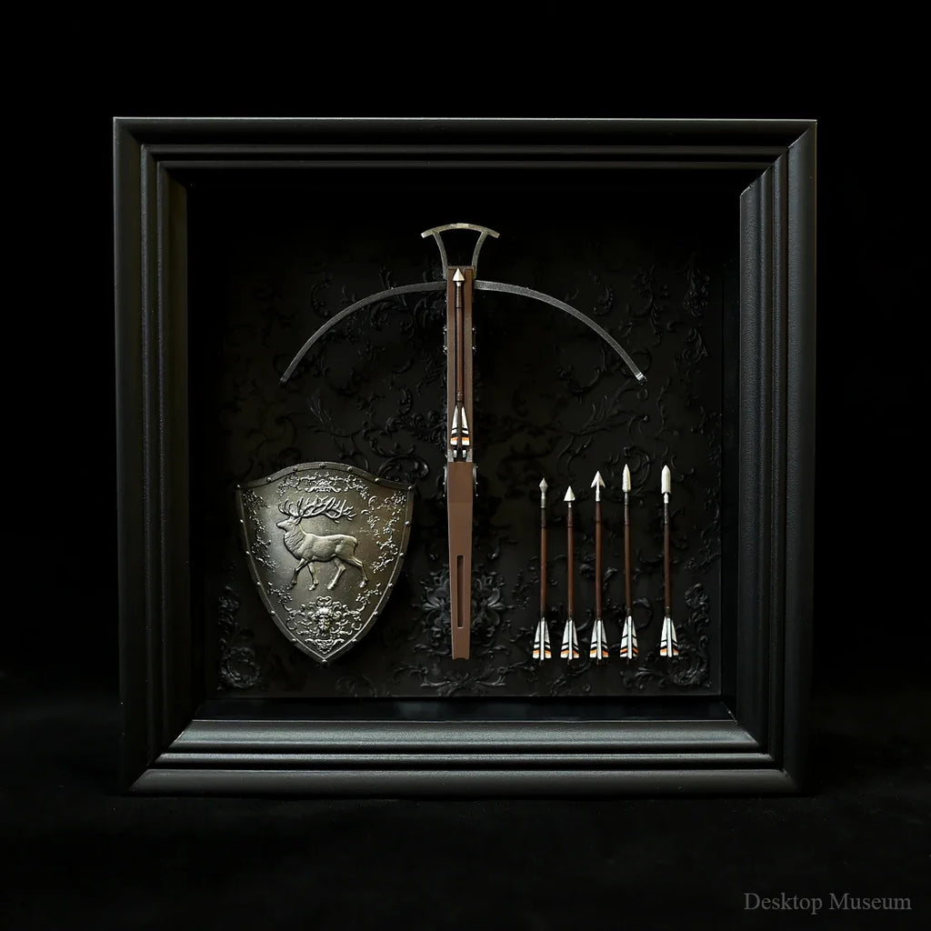 Desktop decorations, resin ornaments, medieval European bow and crossbow photo frames  LTCP-368