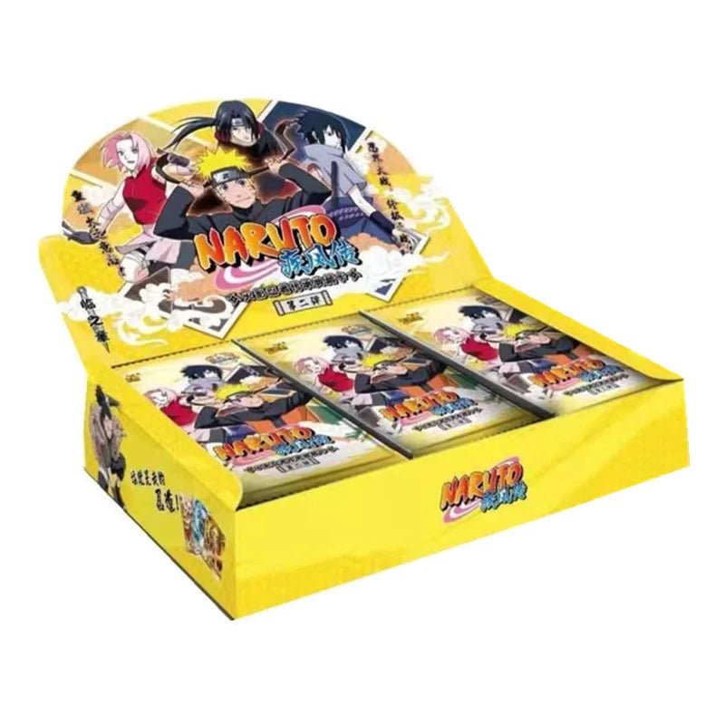 The New KAYOU Naruto Card The Chapter of Soldiers Naruto Bronzing Inheritance Collection BP Card Children's Gift Collection Card