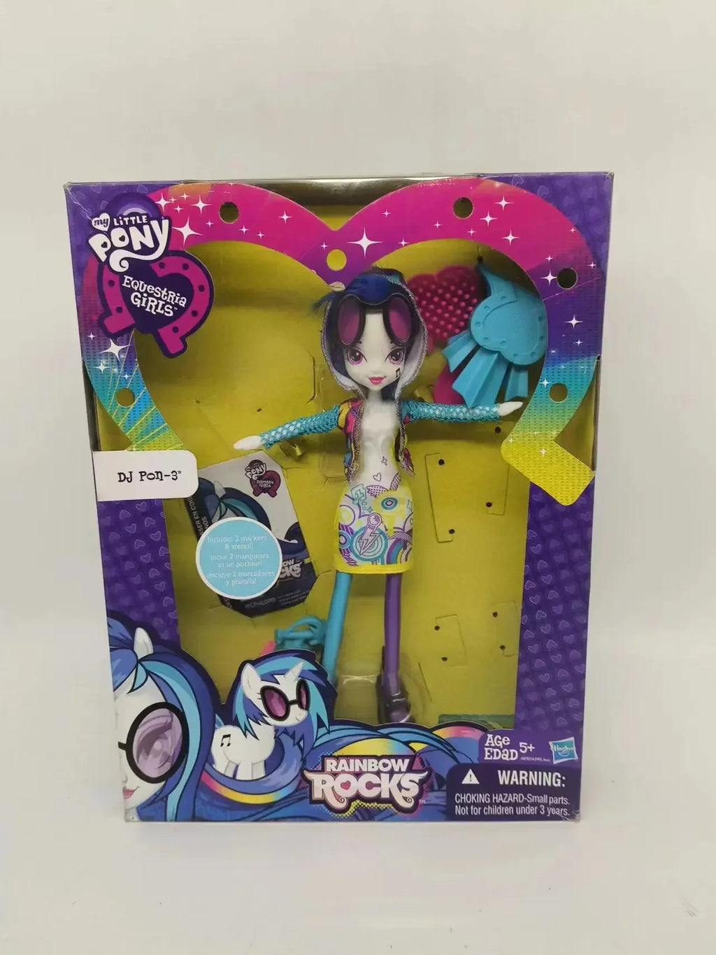 Original Genuine Hasbro My Little Pony Equestria Girls Collection Anime Figures Sunny Flare Sour Sweet Applejack Toy for Gift