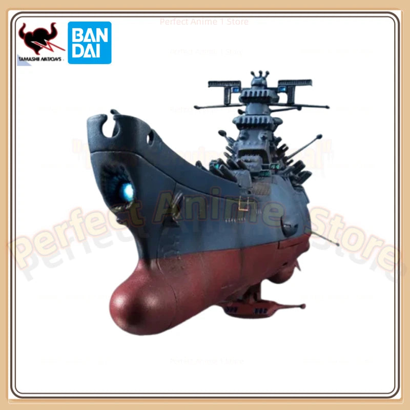 Genuine Bandai Original Huikan Collection 1/2000 Space Battleship Yamato Finished Model Collection Ornaments Toy Gift Collection