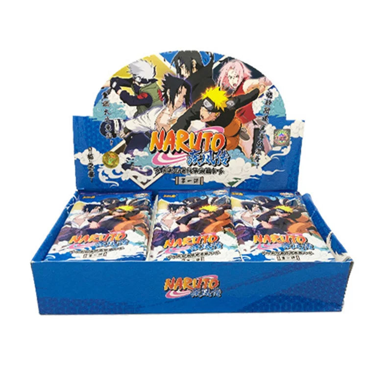 The New KAYOU Naruto Card The Chapter of Soldiers Naruto Bronzing Inheritance Collection BP Card Children's Gift Collection Card