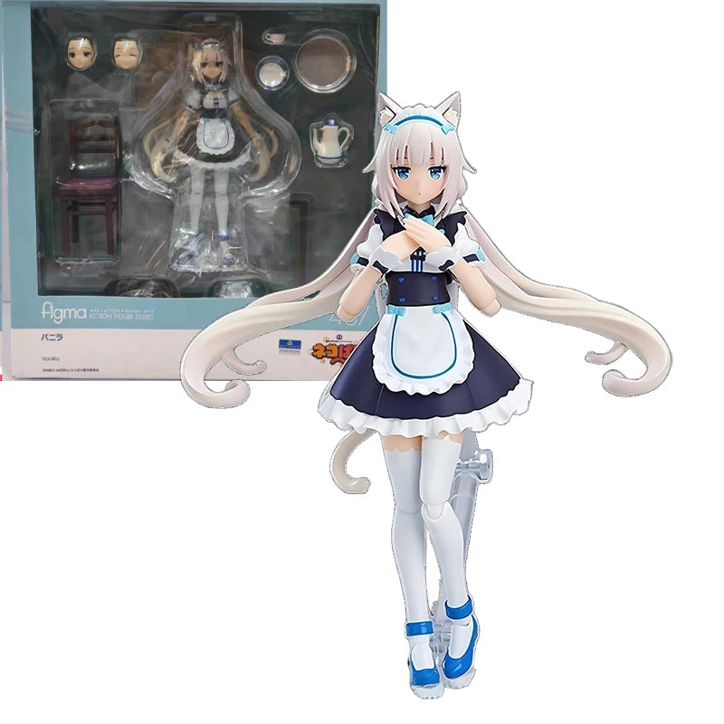 Max Original figma Anime Figur CHOCOLA VANILLA Anime Action Figures Toys For Boys /Girls