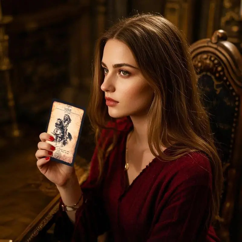 Tarot Cards English Version Prediction Oracle Decks for Fortune Telling Tarot Conversation Board Games for Family Beginners