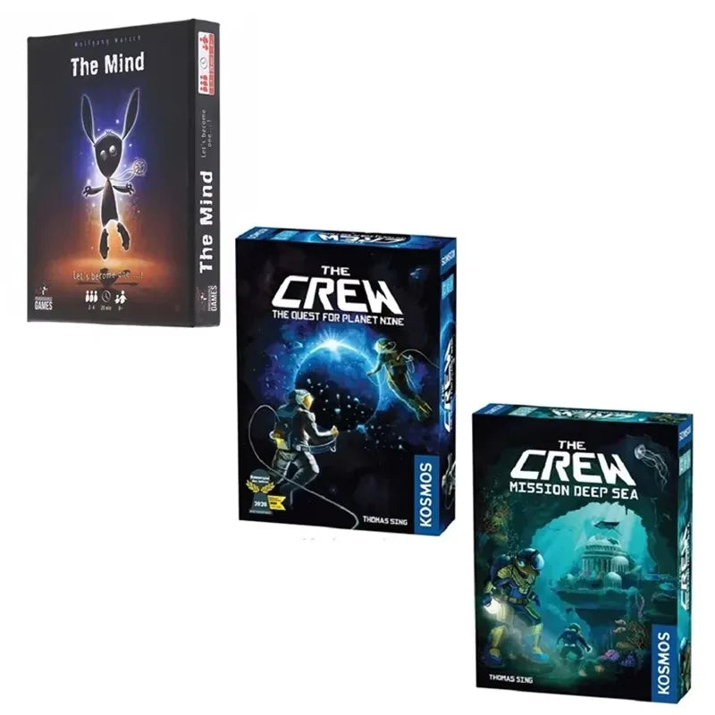 Soul Card The Crew - Quest for Planet Nine Astronaut Full English Family Gathering Chessboard Entertainment Divination Card Game