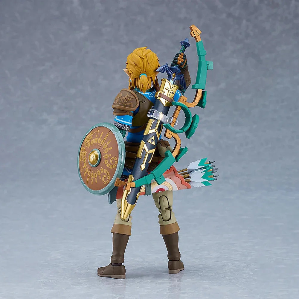 Figma 626 Link Figure The Legend Of Zelda Tears Of The Kingdom Figures Breath Of The Wild Anime Figurine GK Collections Model