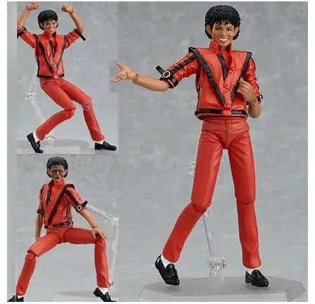 Michael Jackson Smooth Criminal Moonwalk Action Figure Collection Model Toys Figma 096 Michael Jackson MJ Thriller Collection