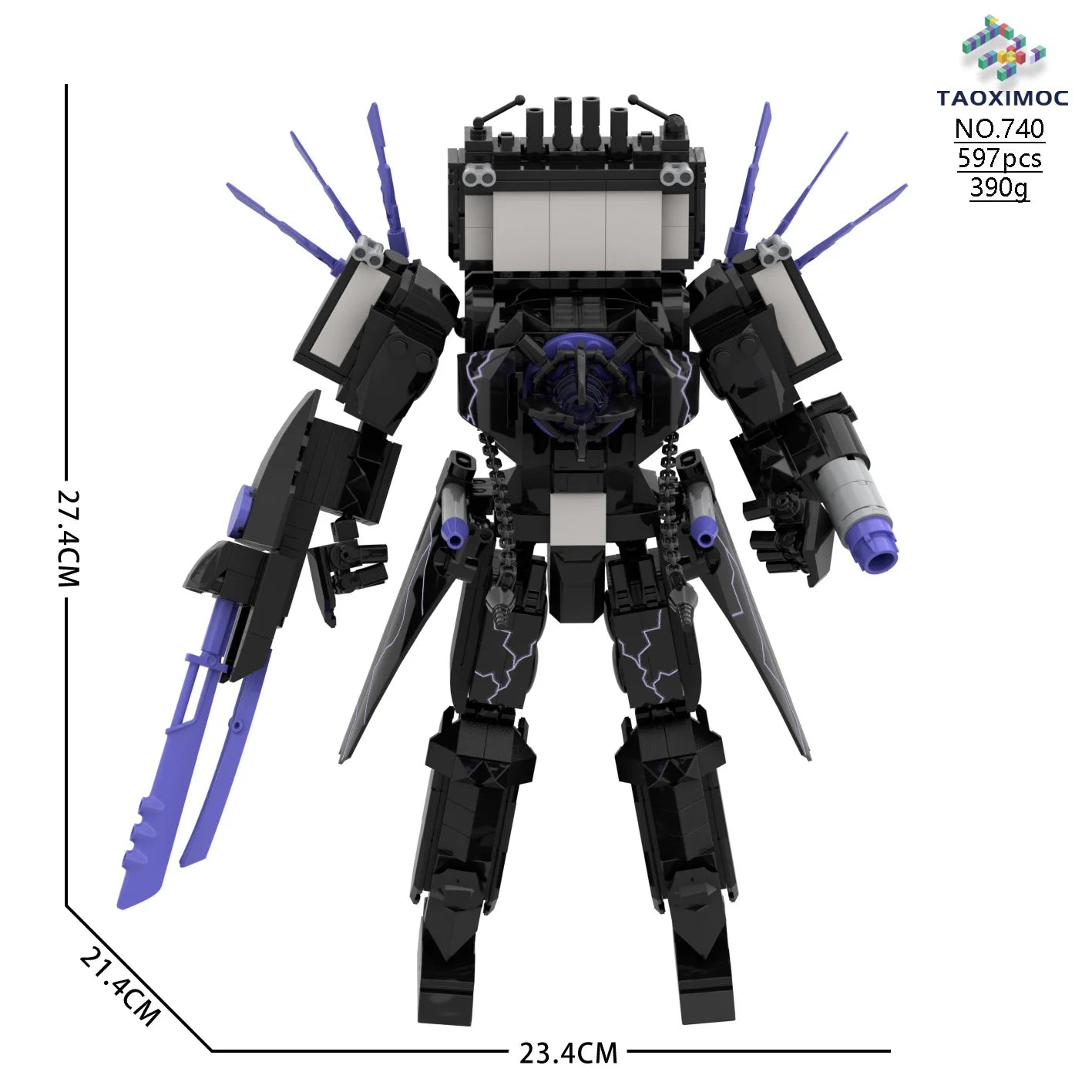 Skibidi Toilet Building Block Horror Game Speakerman Bosses Camara Titan TV Man Cartoon Doll Model Kids Halloween Birthday Gift