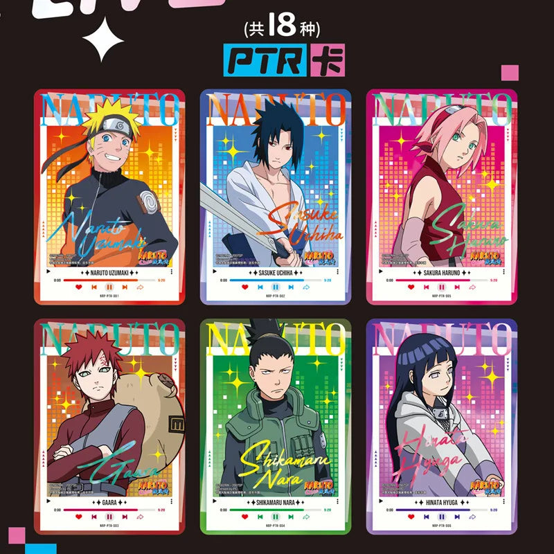 Naruto Anime Character Collection Hobby Card Concert The Live Limited Edition Boruto Sasuke Hinata Sakura Kawaki Children's Gift