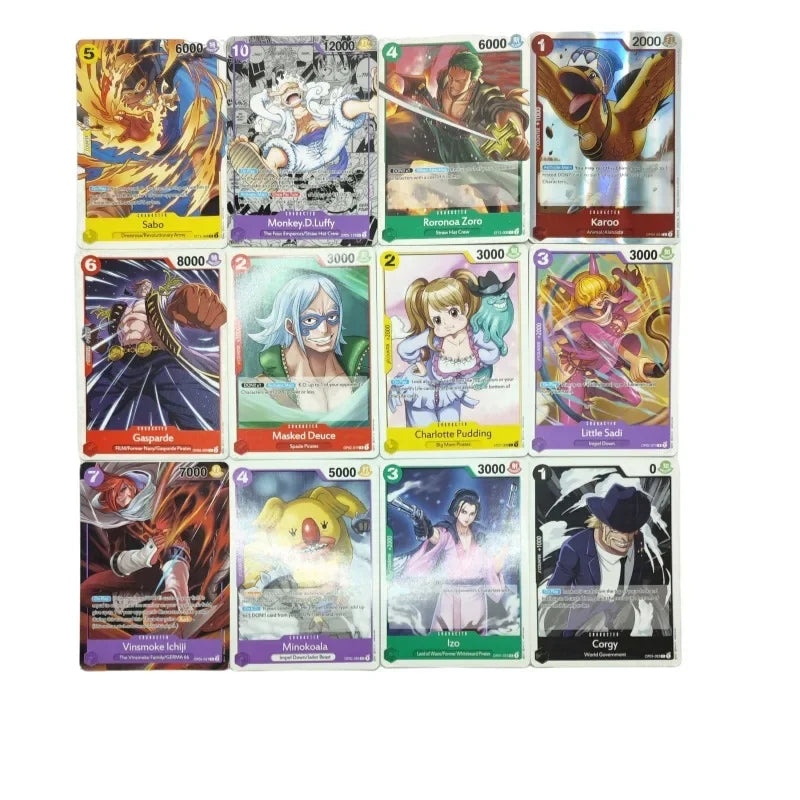 New Release 300 Pcs English Version Pirate King Card Game Characters Cards Including Nami Queen of the Seas Playing Cards