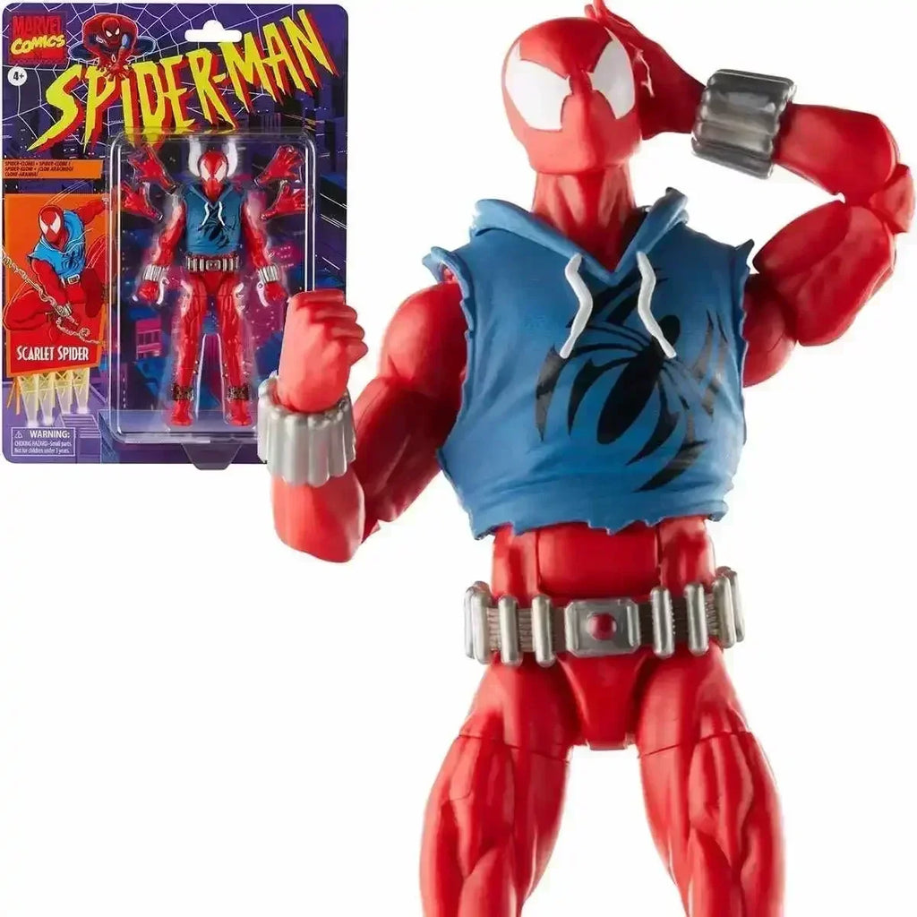 In Stock Marvel Legends Scarlet Spider Man Jack Spider Ray Tombstone Elevator Action Figure Kids Toy Model Birthday Gifts