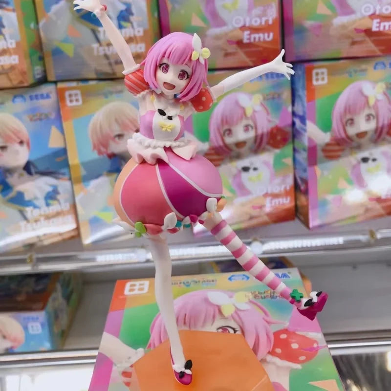 Genuine Sega  Project Sekai Colorful Stage! Wonderlands×Showtime Tenma Tsukasa Kusanagi Nene Figure Anime Toy Genuine Model Coll