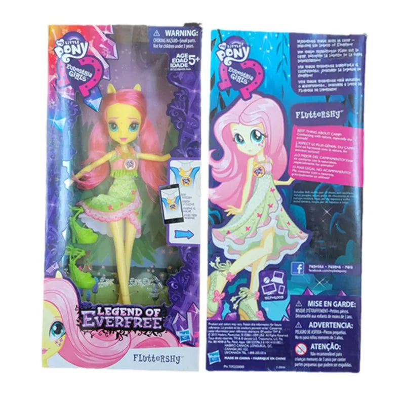 Hasbro Legend of Everfree My Little Pony Figure Change Clothes Shining Armor Princess Cadence Princess Celestia Rarity Applejack