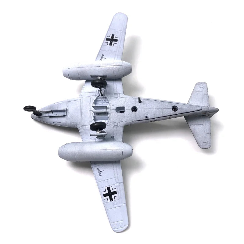 Military WW2 Me-262 Fighter Schwalbe 1:72 Scale Jet Plane Model Collection for Man