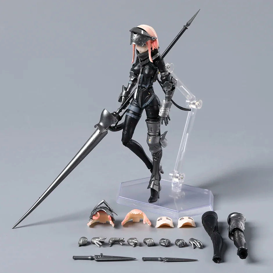 Figma 491 FALSLANDER Lanze Reiter PVC Action Figure Collectible Model Toy