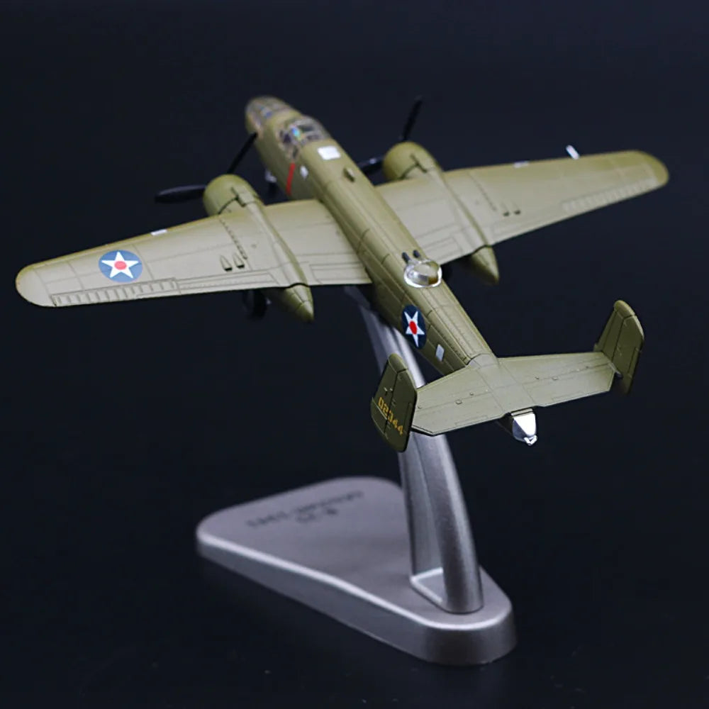 Model B-29 bomber aircraft model, Alloy B-25 Mitchell bomber aircraft model, decorative items, collection gifts