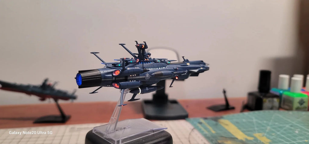 In Stock Bandai Machinery Collection Space Battleship Yamato 2199 No.14 Darrowld Assembled Model Action Toy Collection Gifts