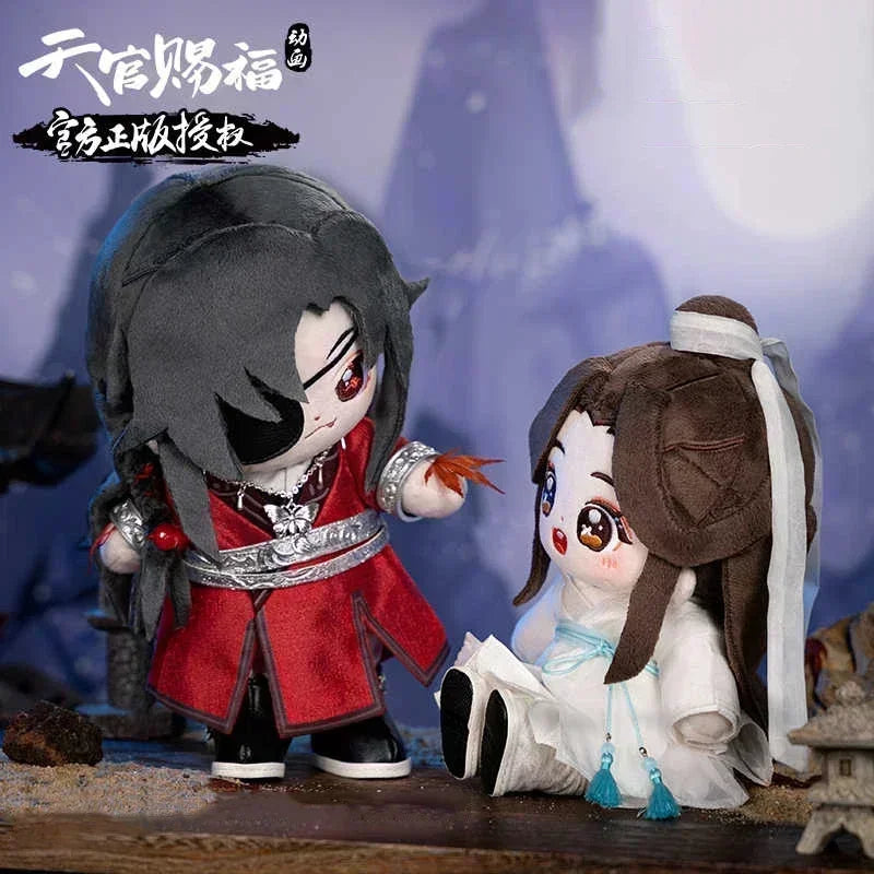 Minidoll Tian Guan Ci Fu Xie Lian Plush Doll Stuffed Toy Plushies Heaven Official’s Blessing Xie Lian Hua Cheng Figure Toy 20cm
