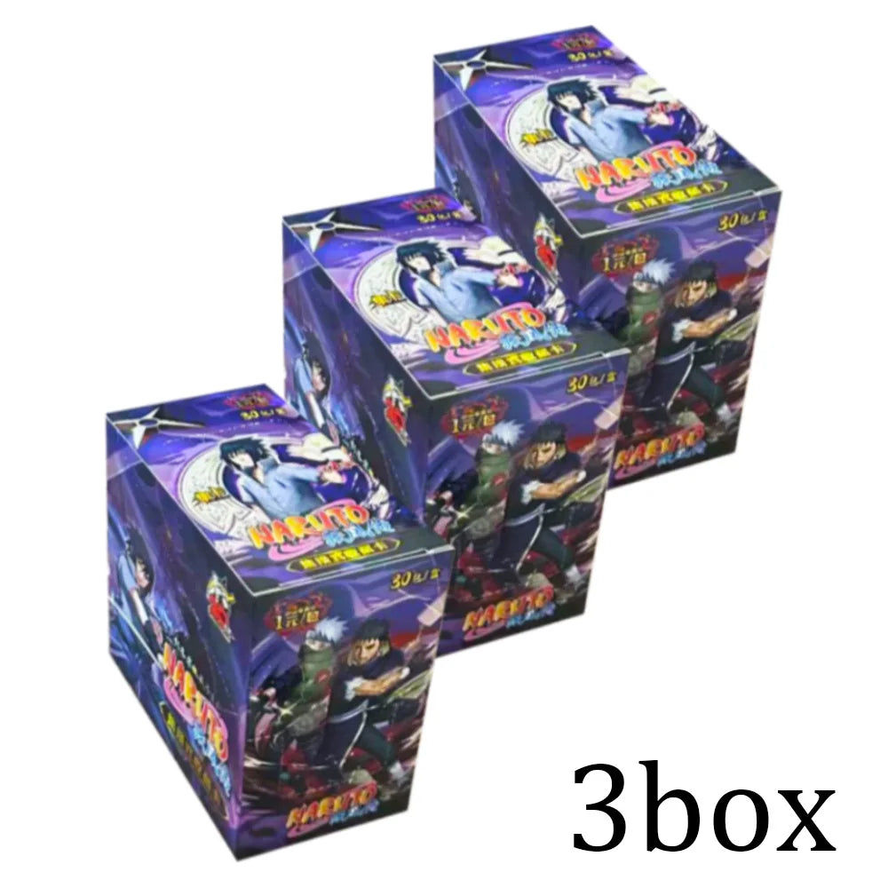 Naruto Card Animation Theme Game Collection Card Uzumaki Naruto Uchiha Sasuke Cartoon Peripheral Toy Gift