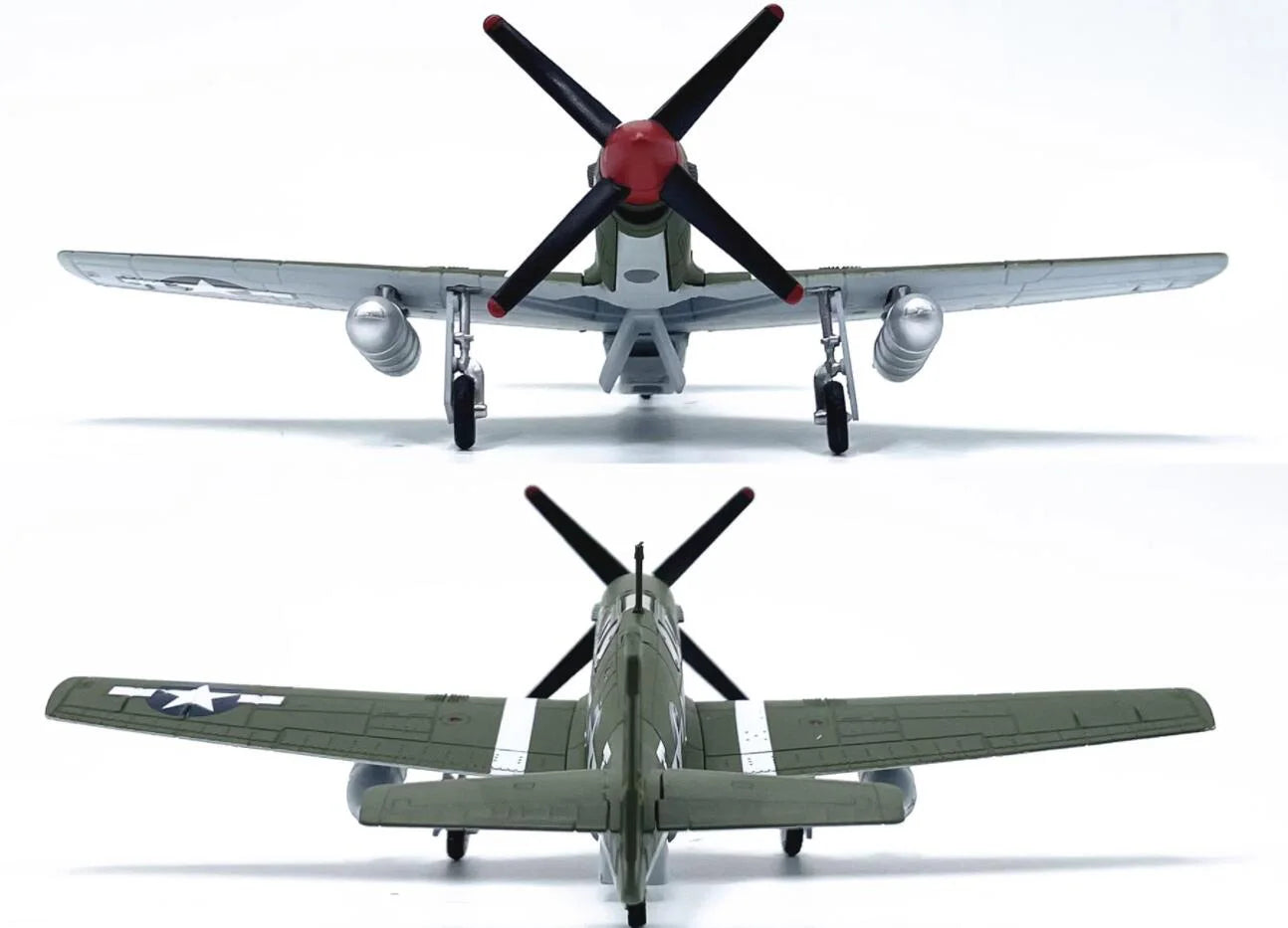 1: 72 WWII US P-51 P51 fighter model  Alloy finished product collection model