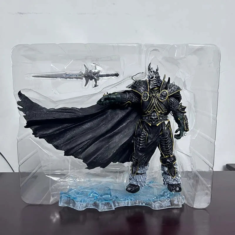 WOW Game Fall of The Lich King Arthas Menethil Demon Hunter Illidan Devil DC05 Figma Action Figure Model Toys Joint Movable Doll