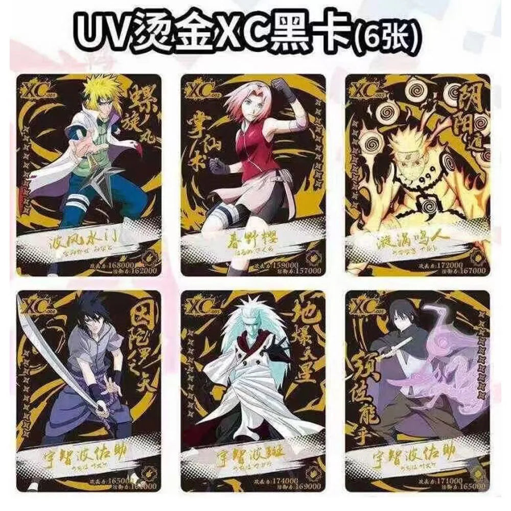 Special offer NARUTO Card HY-0830 Booster Box Uchiha Uzumaki Sasuke Tcg Carte Haruno Sakura Hatake Kakashi Game Children Gift