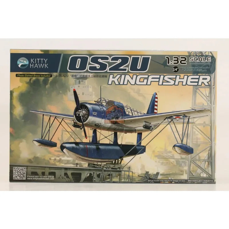 KITTY HAWK KH32016 1/32 Scale WWII U S Navy OS2U Kingfisher Aircraft Assembly plastics model kit