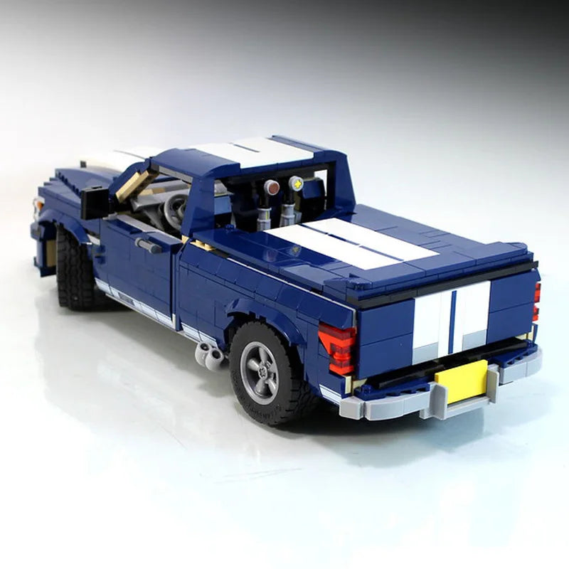 NEW MOD 10265 Pickup Truck F-150 Super Snake Model Building Block Assembled DIY Bricks Toys Boys Birthday Gifts