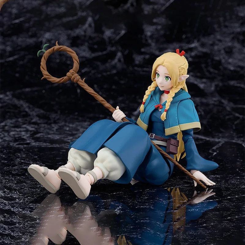 Original box Maxfactory Figma 633 Marcille Delicious in dungeon Figure Finished Model kit PVC Anime full Action Toy Gift for kid