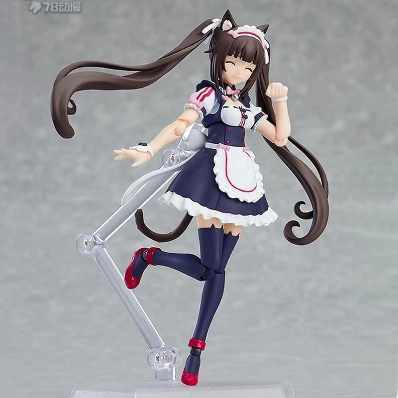 Max Original figma Anime Figur CHOCOLA VANILLA Anime Action Figures Toys For Boys /Girls