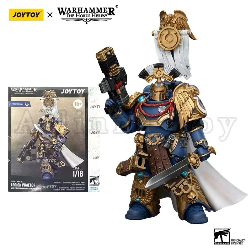JOYTOY 1/18 Action Figure The Horus Heresy 40K New Ultra Squads & Mechas Lieutenant Titus Anime Military Model