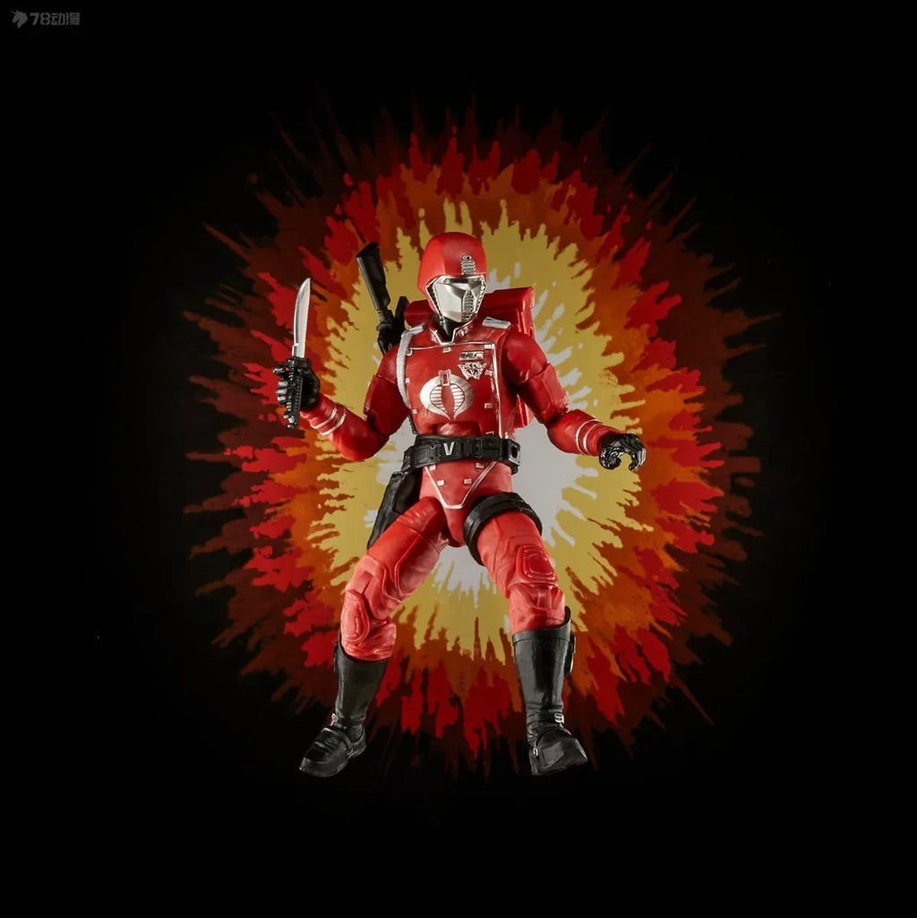 Hasbro G.I. Joe GI JOE Classified Series Retro Crimson Guard Action Figure Model Toy Collection Hobby Gift