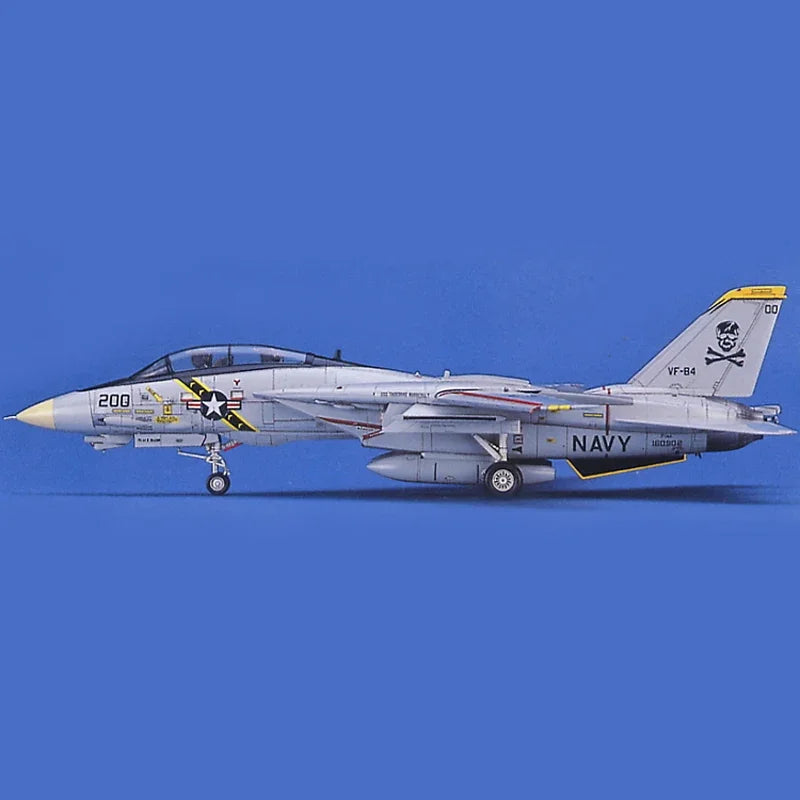 Hasegawa 00544 Airplane Model 1/72 F-14A for Tomcat Atlantic Fleet Squadros Fighter Assembly Model for Military Model Hobby DIY