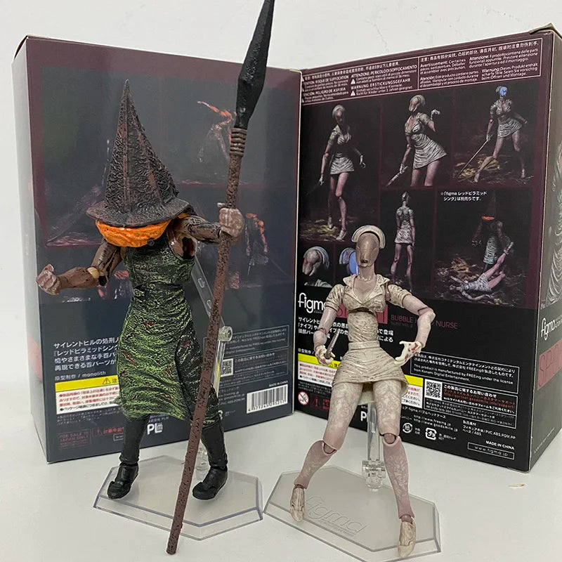 Figma Silent Hill 2 Figure Red Pyramd Thing Figma SP055 Bubble Head Nurse Sp061 Action Figure PVC Collectible Model Doll Toys